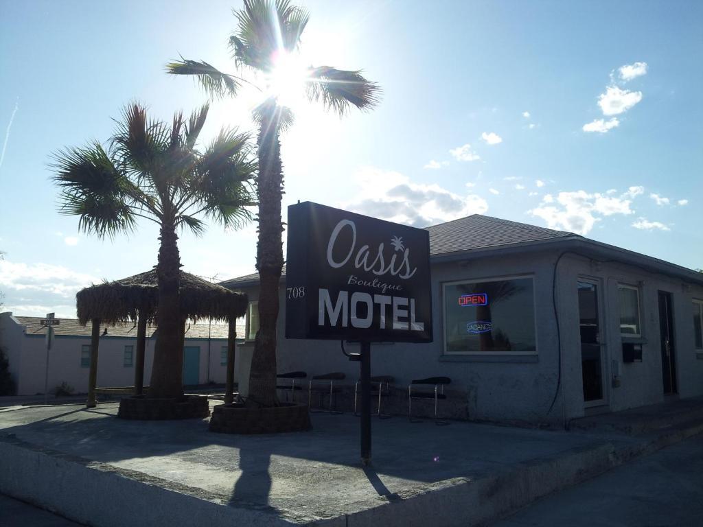 Oasis Boutique Motel Boulder City Exterior foto